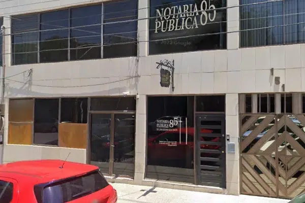notaria publica no. 85